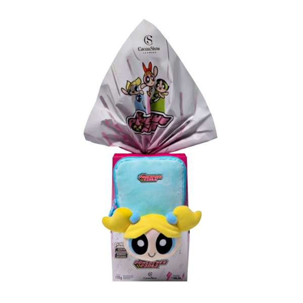 Ovo de Páscoa ao Leite Meninas Superpoderosas Bolsa Lindinha 170g